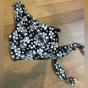 Free people Carmen printed top, size small